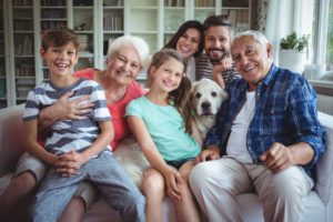 smiling family that will choose a family dentist